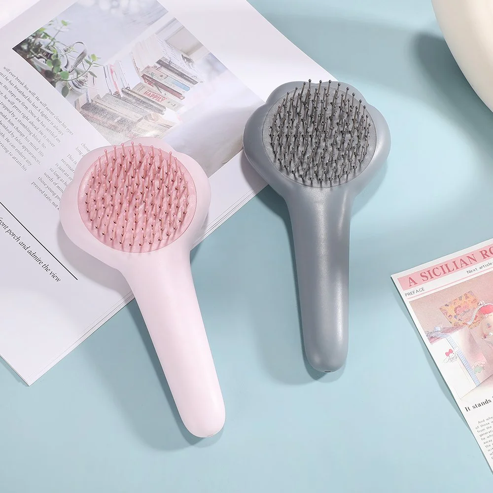 Pet Grooming Brush for Cats & Dogs – Anti-Static Shedding & Massage Tool