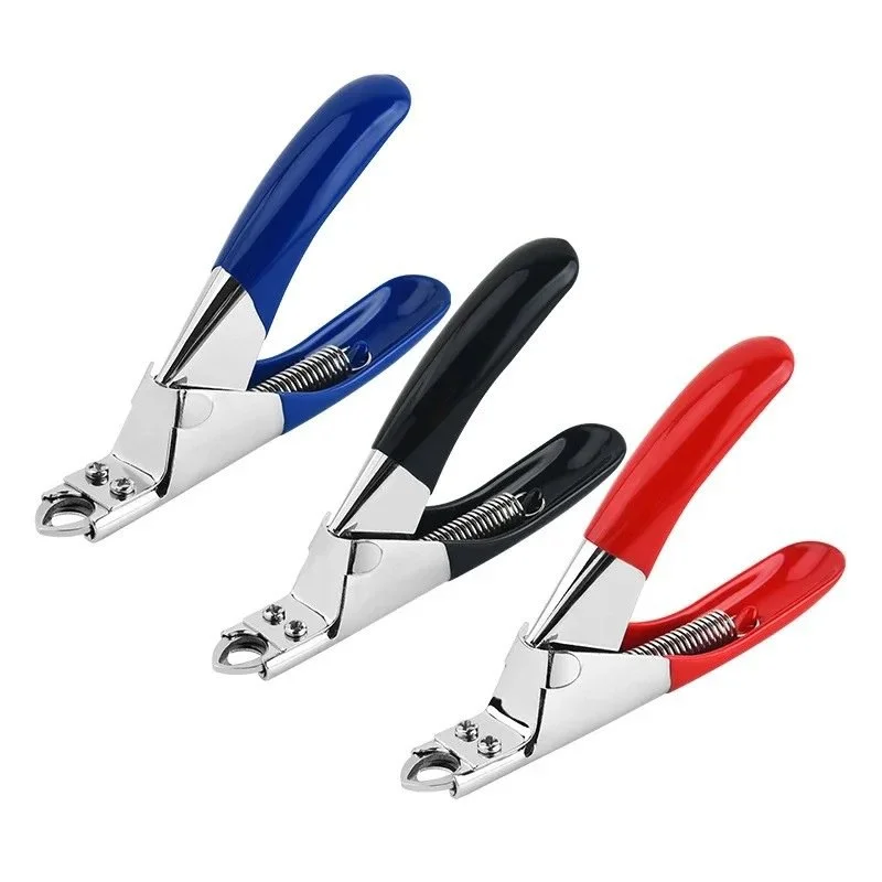 Stainless Steel Pet Nail Clipper - Guillotine Cutter for Small & Medium Dogs and Cats