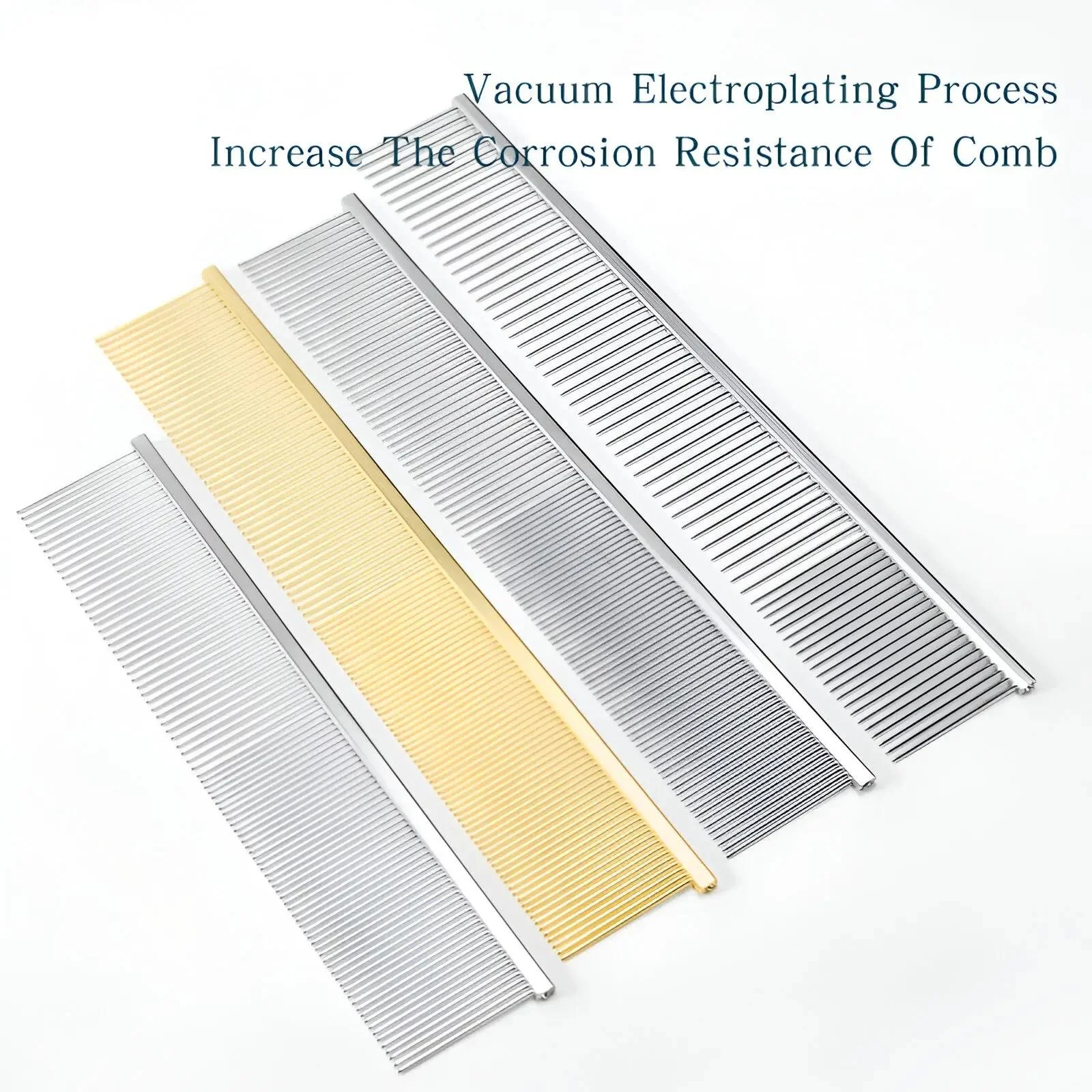 Sakura Pet Grooming Piano Comb - Professional Dog Brush for Long Hair & Knots