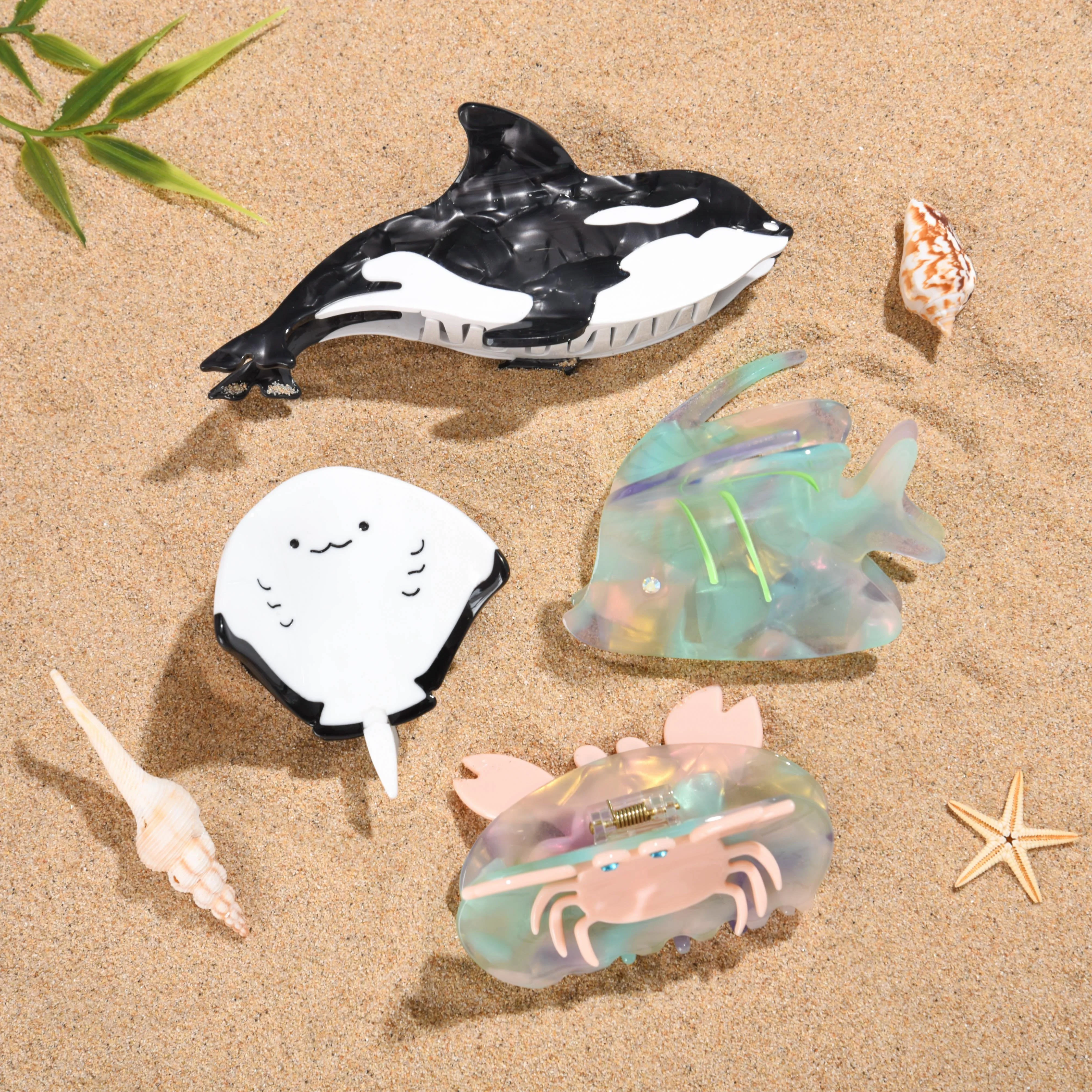 Under The Sea Marine Animal Hair Claw Clip
