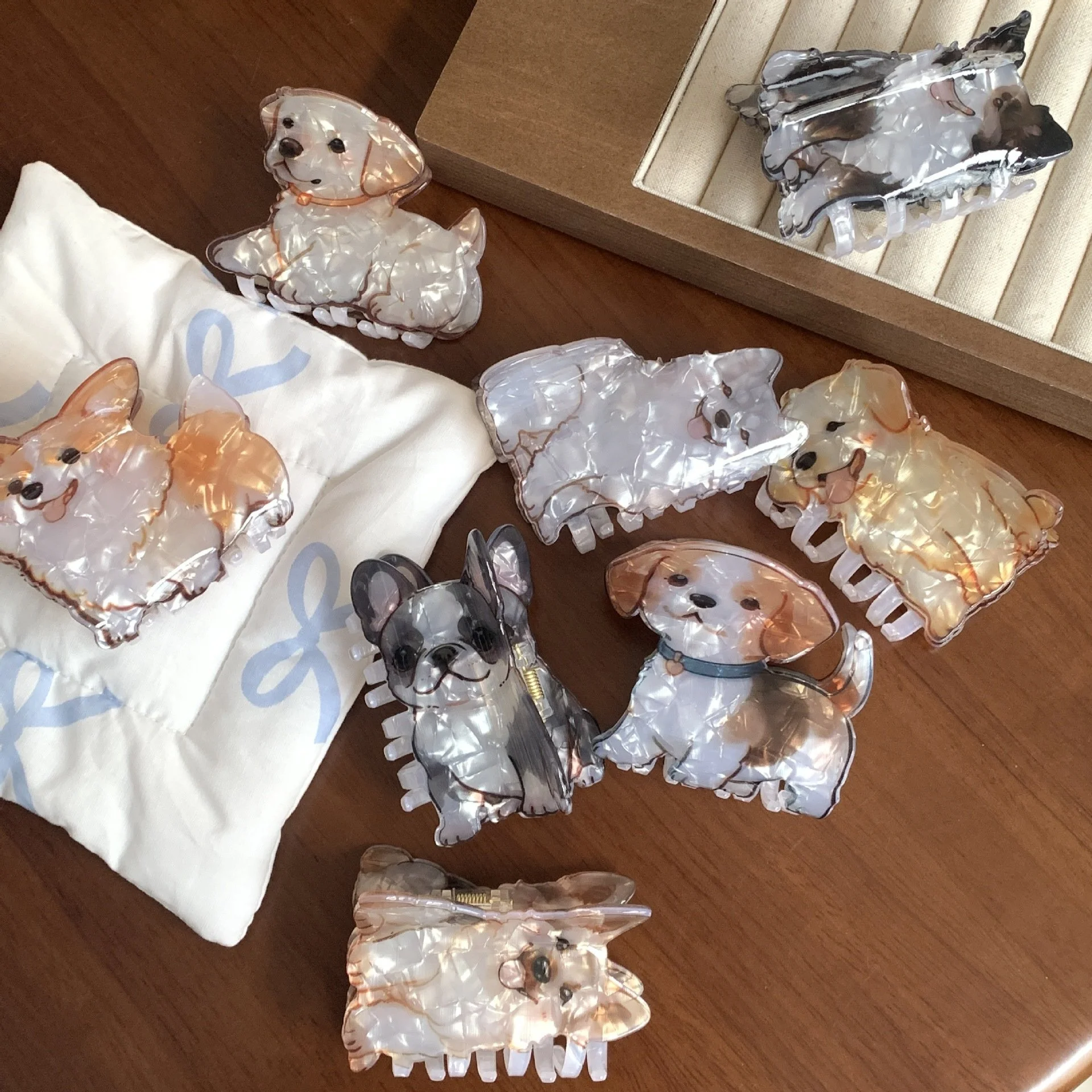 Cute Puppy Hair Claw Clip - Eco-Friendly Dog Design Hair Accessories