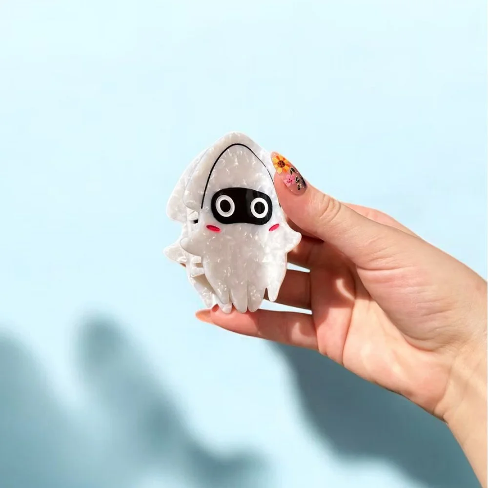 Eco-Friendly Mystic Octopus Hair Claw Clip – Stylish Acetate Hair Accessory