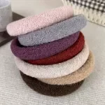 Retro Plush Wide Headband