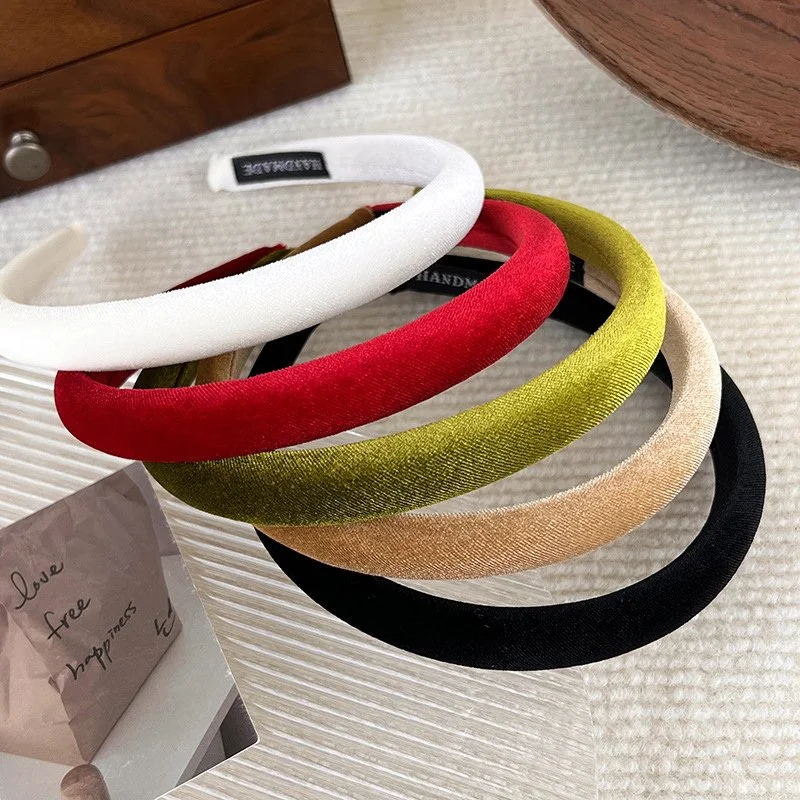 Retro Shiny Velvet Headband