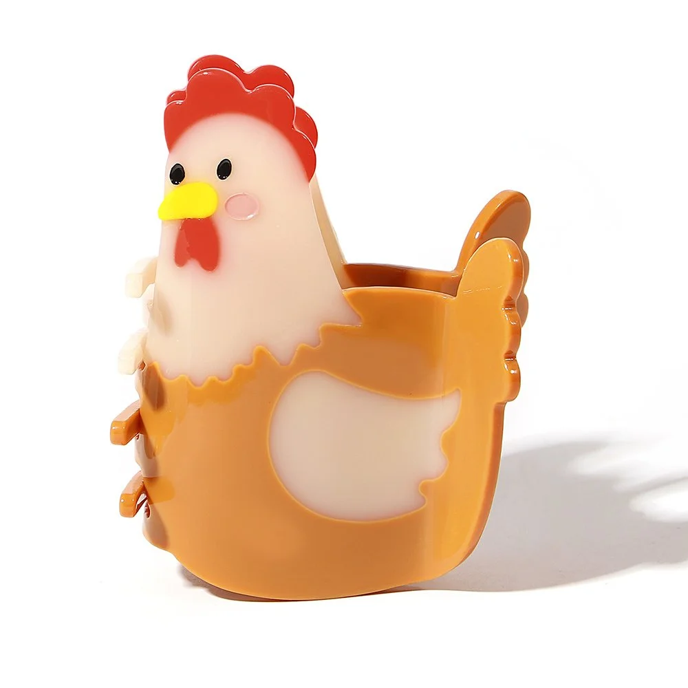 Cartoon Chicken Hair Clip