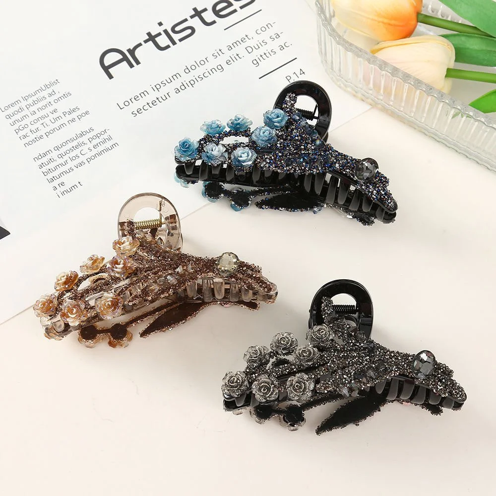 Elegant Crystal Hair Claw – Stylish Luxury Hair Accessory