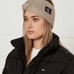 Calvin Klein Jeans Women's Beige Winter Knit Cap