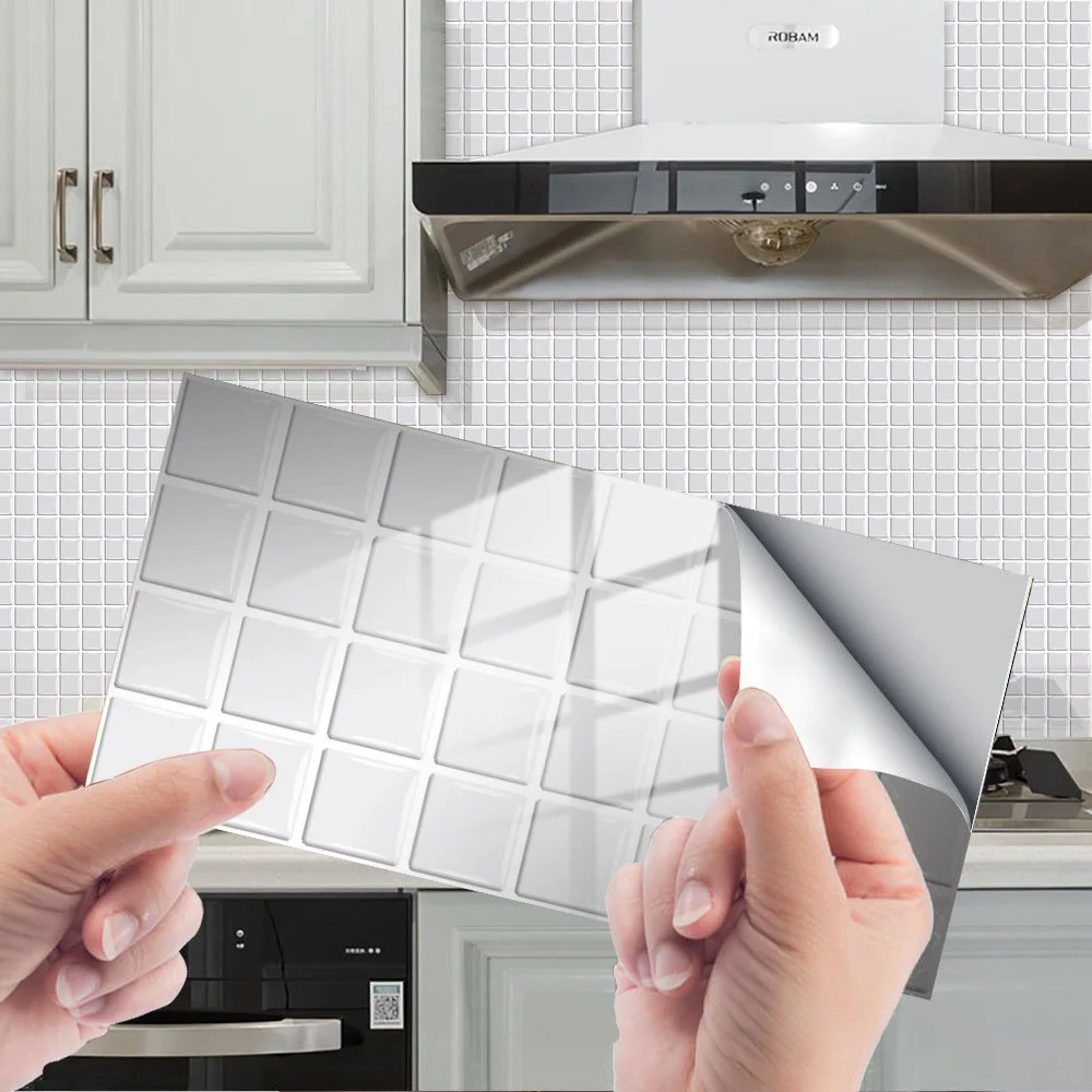 Crystal Ceramic Tile Paste - Self-Adhesive Floor Decoration Stickers