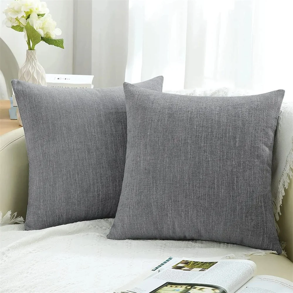 Luxury Chenille Cushion Cover - Soft Decorative Pillowcase