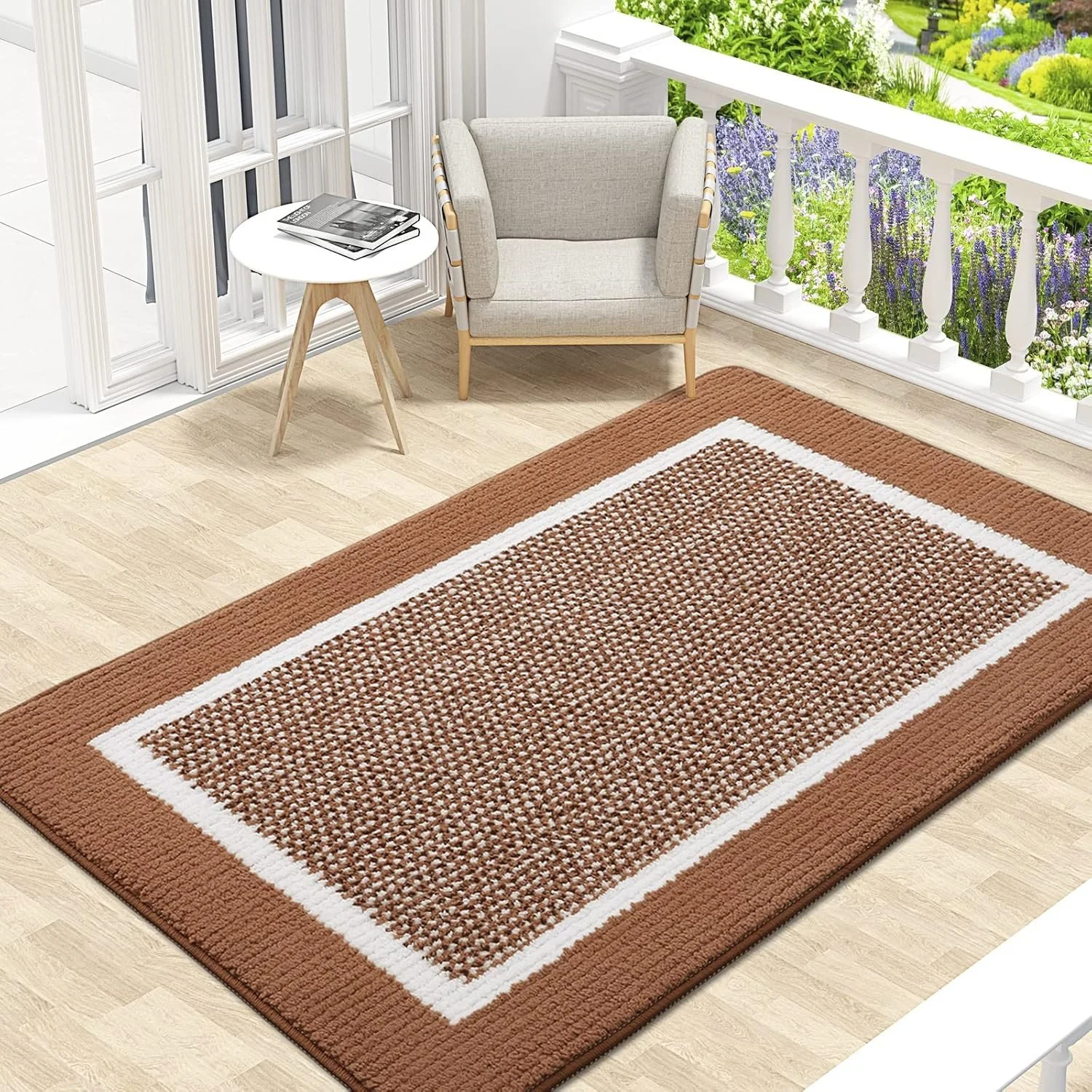 Absorbent Non-Slip Indoor Door Mat for Home & Kitchen – Dirt Resistant Rug
