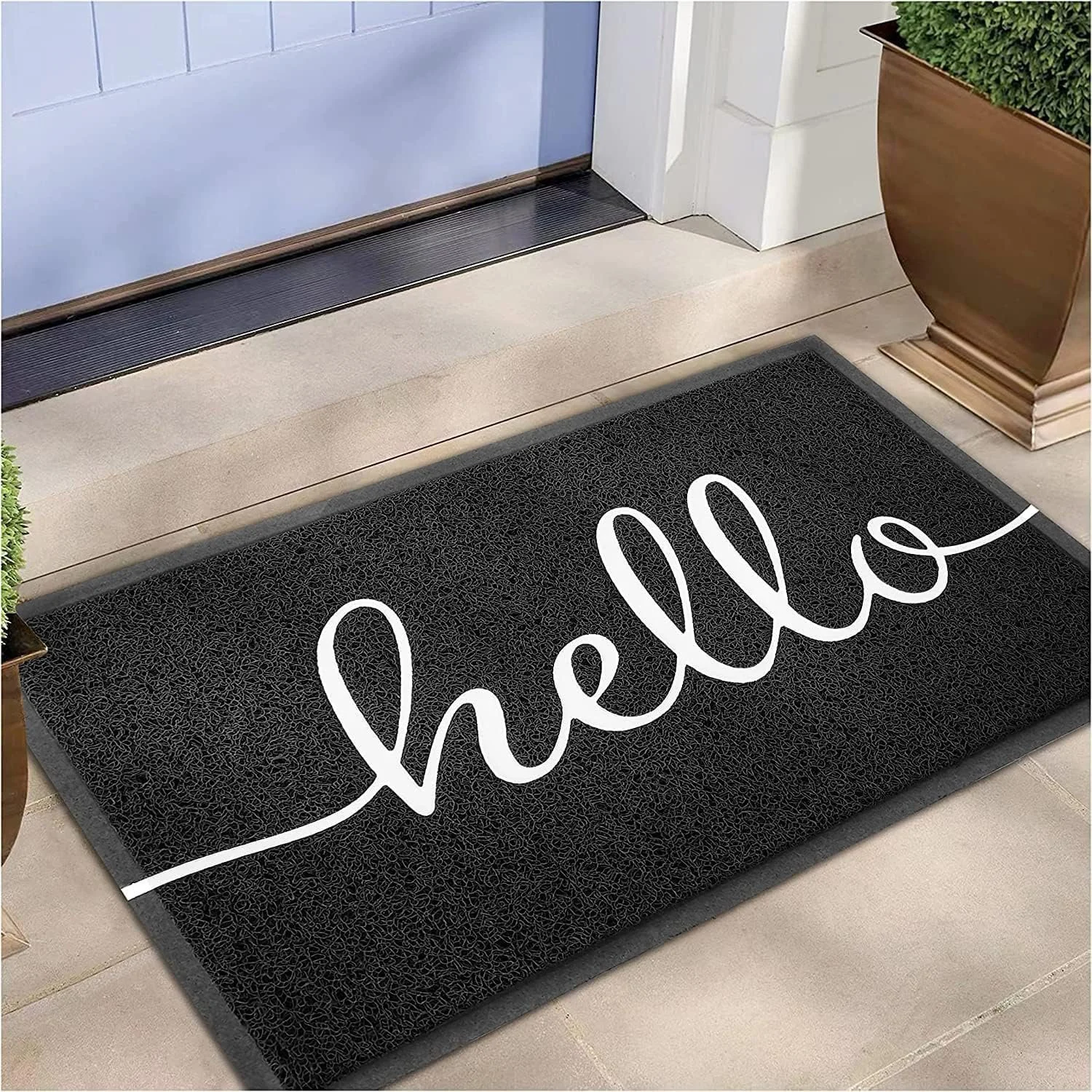 Durable Non-Slip Welcome Doormat for Indoor & Outdoor Use