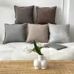 Luxury Nordic Plush Pillow Case 18x18 Inch