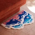 Ocean Sunset Anti-Slip Tufted Bath & Bedroom Rug