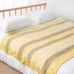 Bohemian Knitted Throw Blanket for Sofa, Bed & Cozy Home Decor