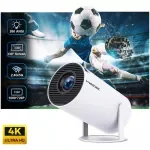 4K Android 11 Mini Projector with Dual WiFi and 260 ANSI Brightness