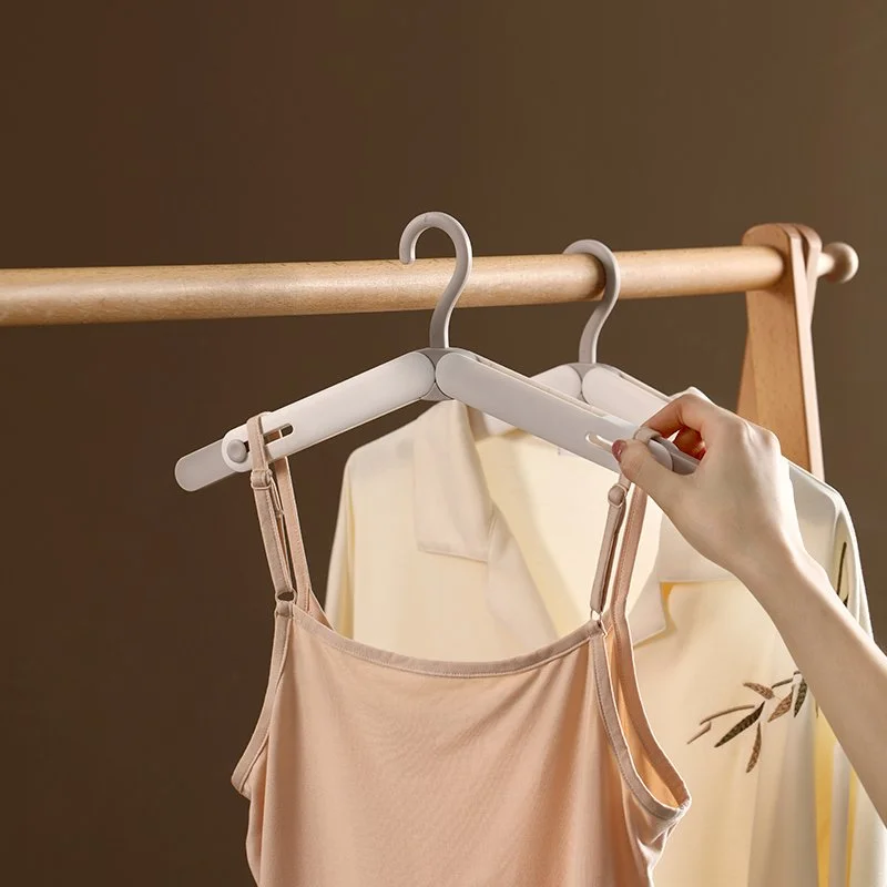 Folding Retractable Clothes Hanger - Portable Drying Rack for Home, Hotel, and Travel