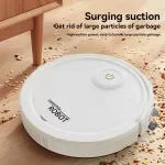 Fully Automatic Sweeping Robot with Suction, Mopping & LED Light