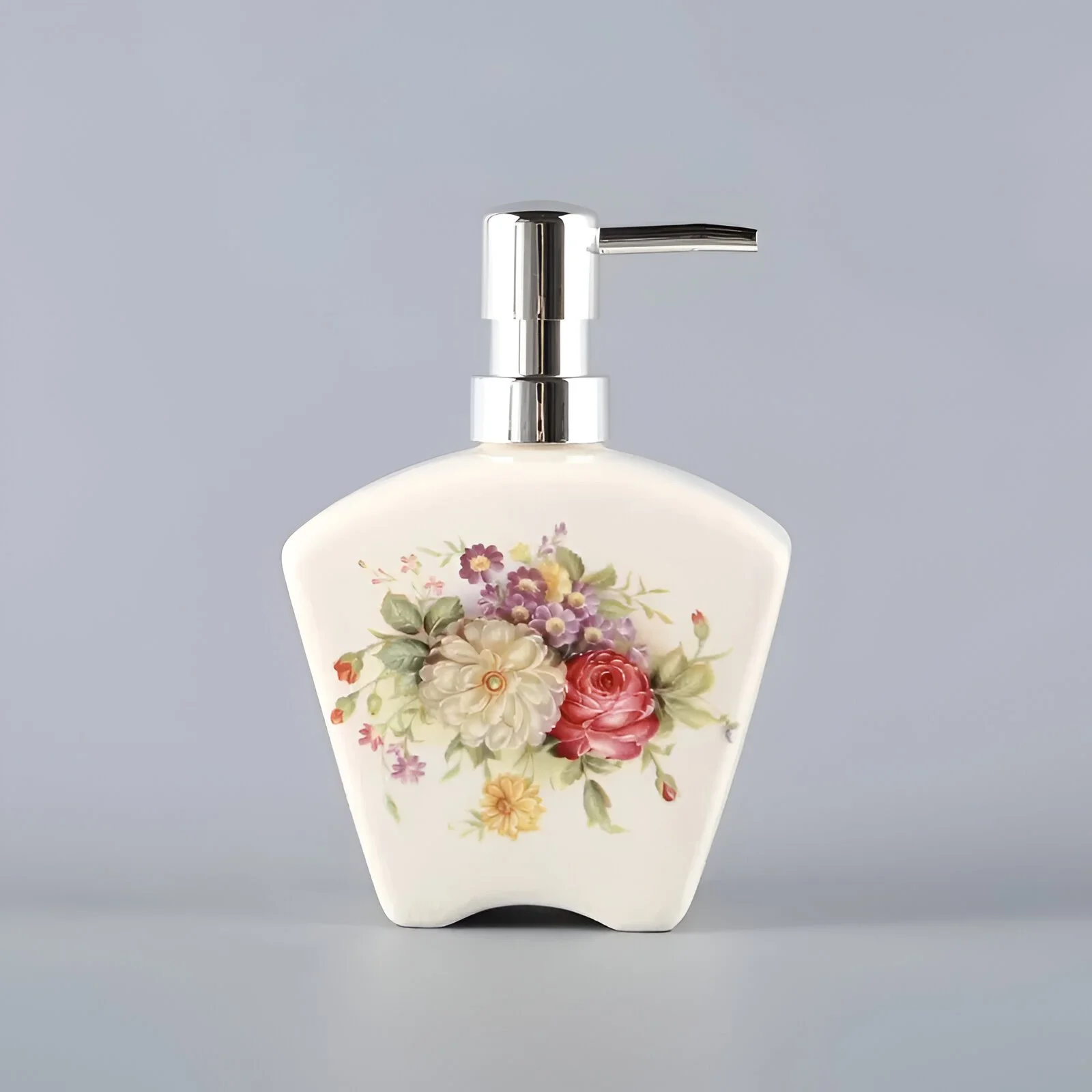 450ml Ice Crack Ceramic Soap & Shower Gel Dispenser Bottle