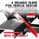 9-Inch Carbide Reciprocating Saw Blade for Thick Metal Cutting