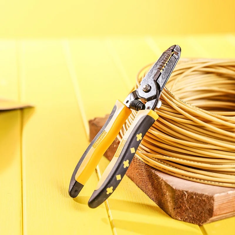 7-Inch Precision Wire Stripper for 24–10 AWG Electrical Wires