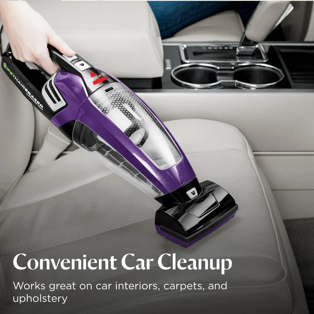 Cordless Pet Hair Hand Vacuum for Home, Auto, and Upholstery Cleaning