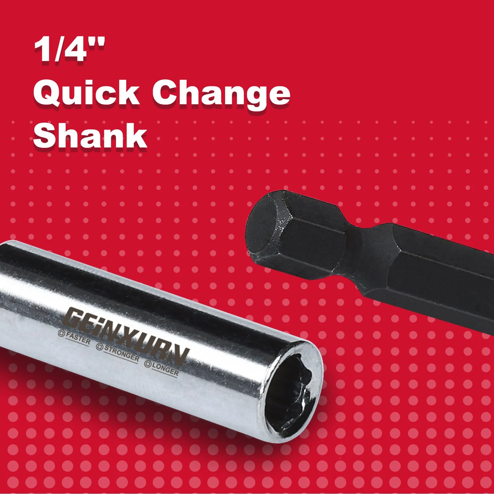 3-Inch Magnetic Quick-Change Screwdriver Bit Holder Extension Set