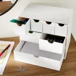 7-Drawer Desktop Storage Organizer for Office & Classroom