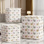 Large Foldable Clothing Storage & Moving Bag with Zipper