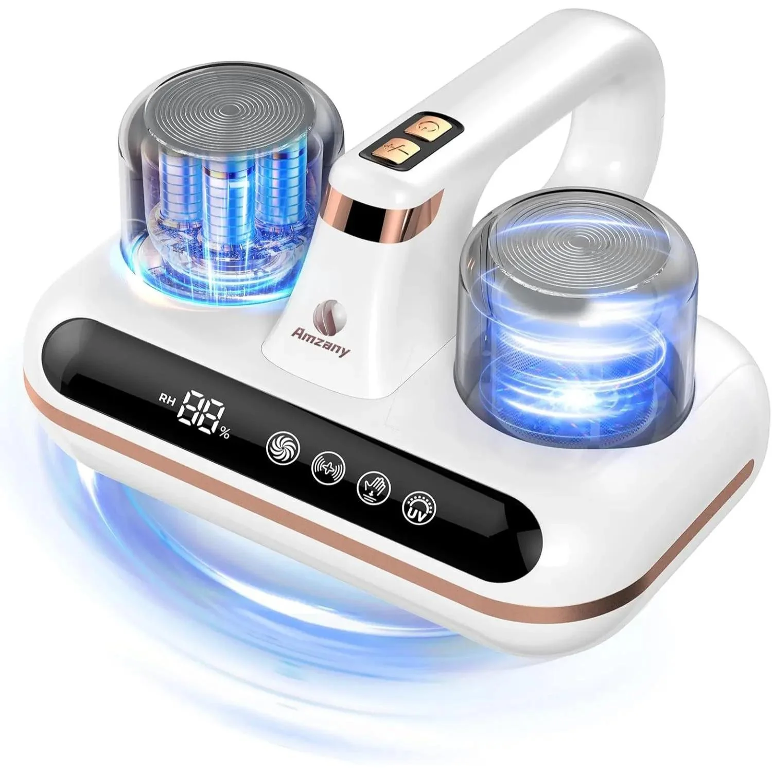 5-in-1 Cordless Mattress Vacuum Cleaner with UV-C Light & Ultrasonic Technology