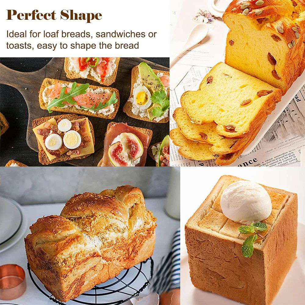 Collapsible Silicone Non-Stick Bread Loaf Pan for Easy Home Baking