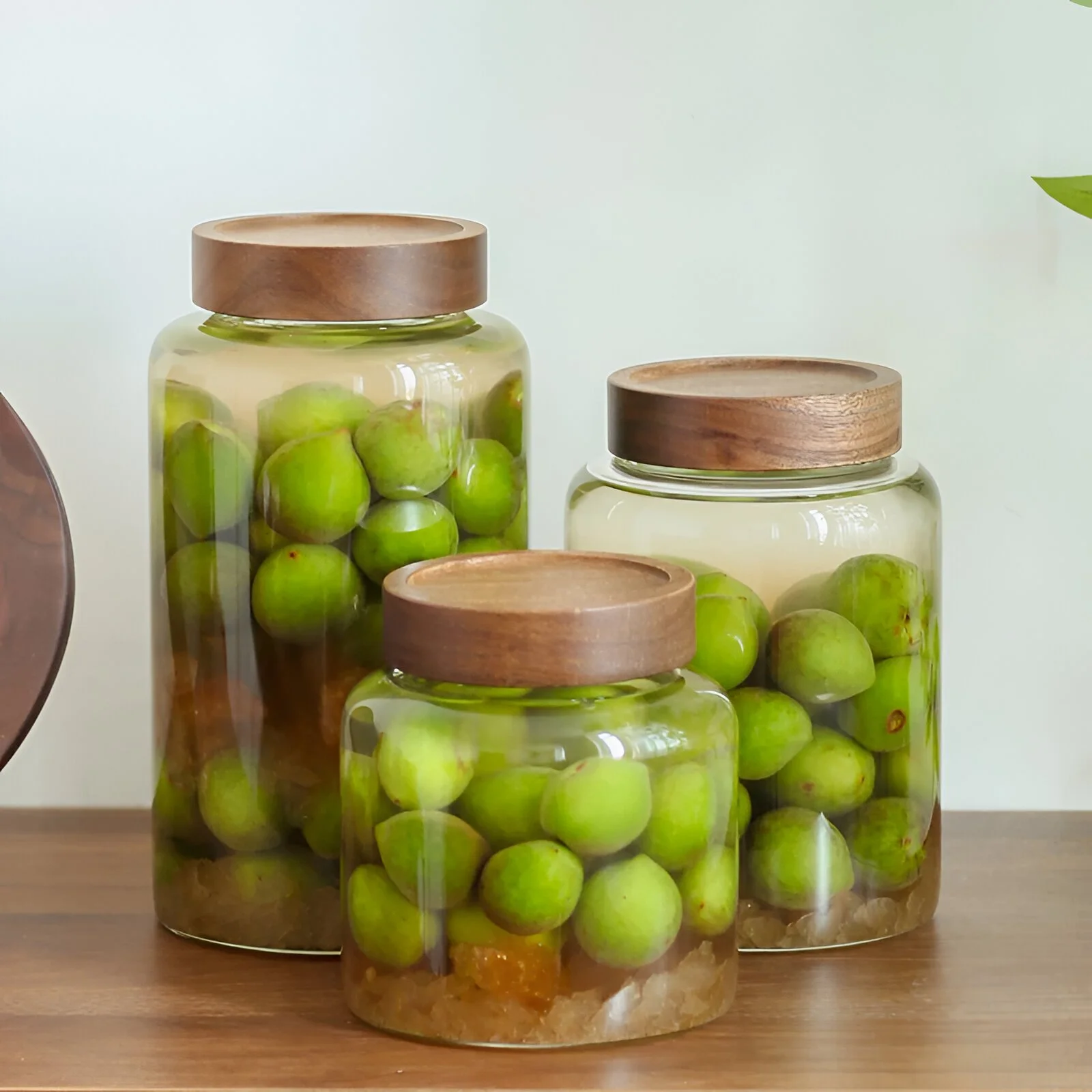 Large Capacity Plum Wine Fermentation Tank – High Borosilicate Glass Sealed Jar