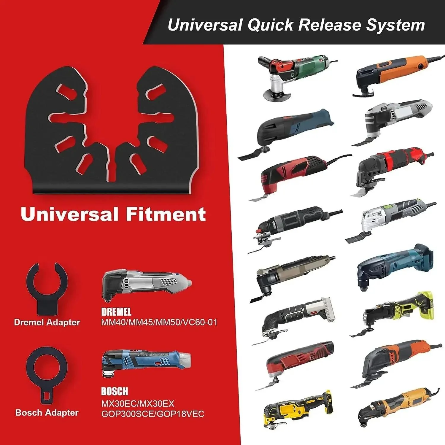 Oscillating Hook Knife Blades Set