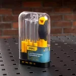 9-Piece Precision Screwdriver Set with Y-Handle for Home & Tech Repairs
