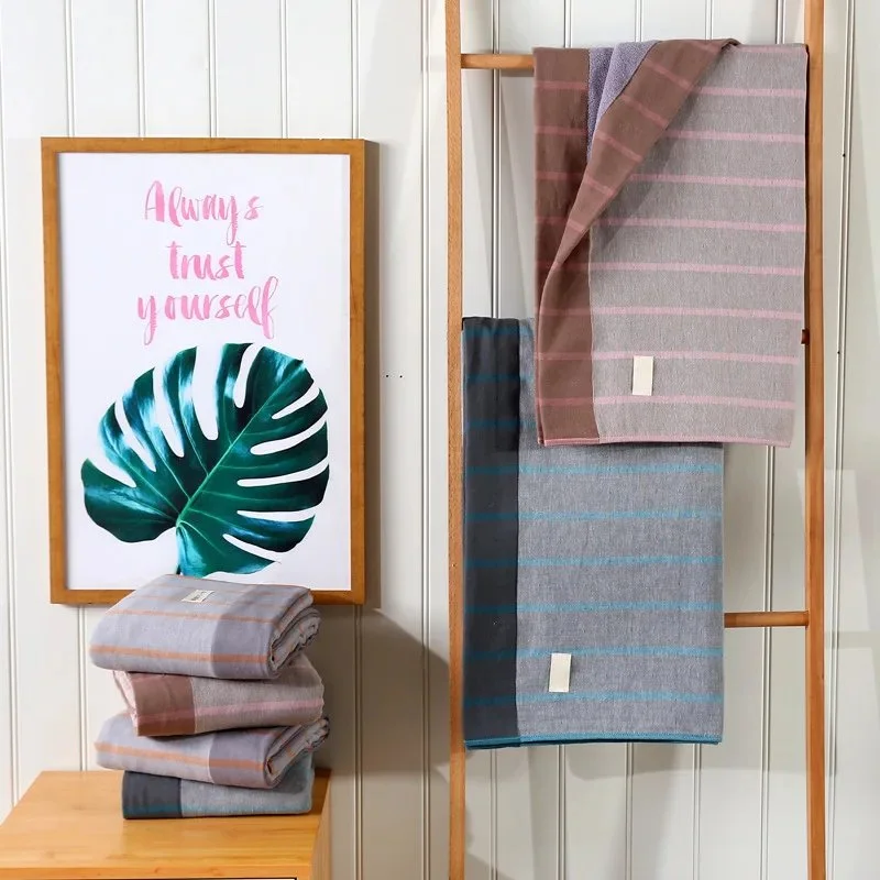 Luxury Organic Cotton Bath Towel Set – Soft Absorbent Shower Towels