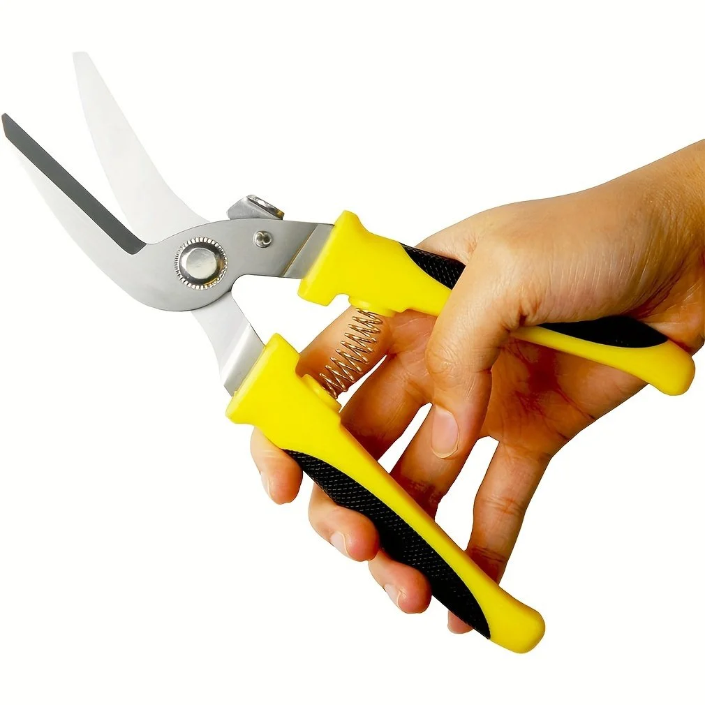 8 Inch Heavy Duty Aviation Tin Snips – Straight Metal Cutting Shears