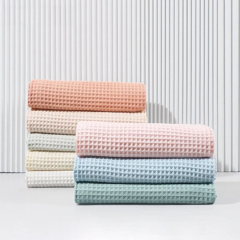 Soft Pure Cotton Baby Blanket & Bath Towel for Newborns