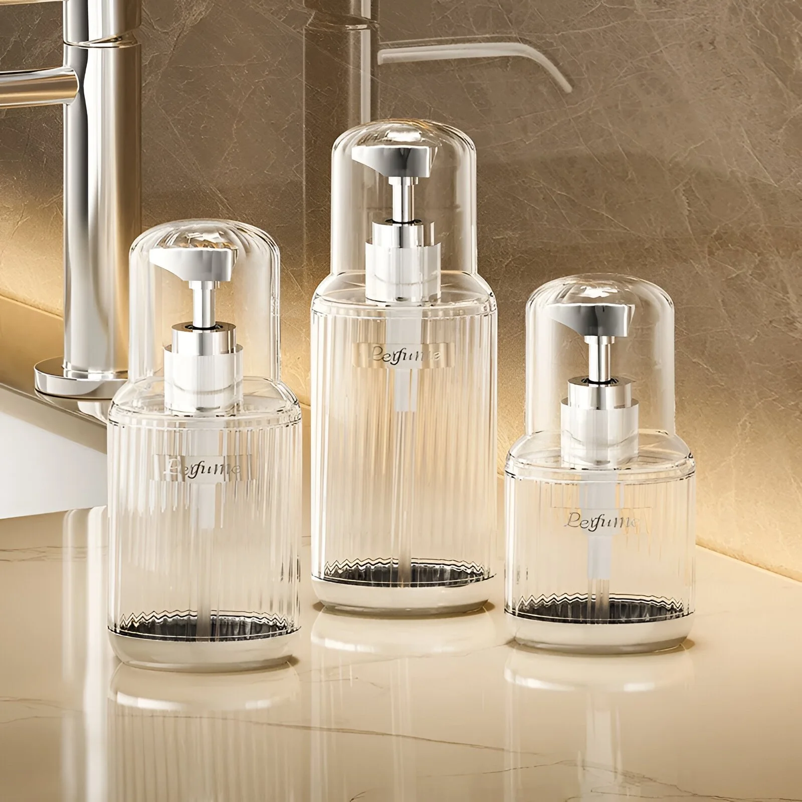 Leak-Proof Travel Lotion & Makeup Dispenser Bottles 2–4 fl oz