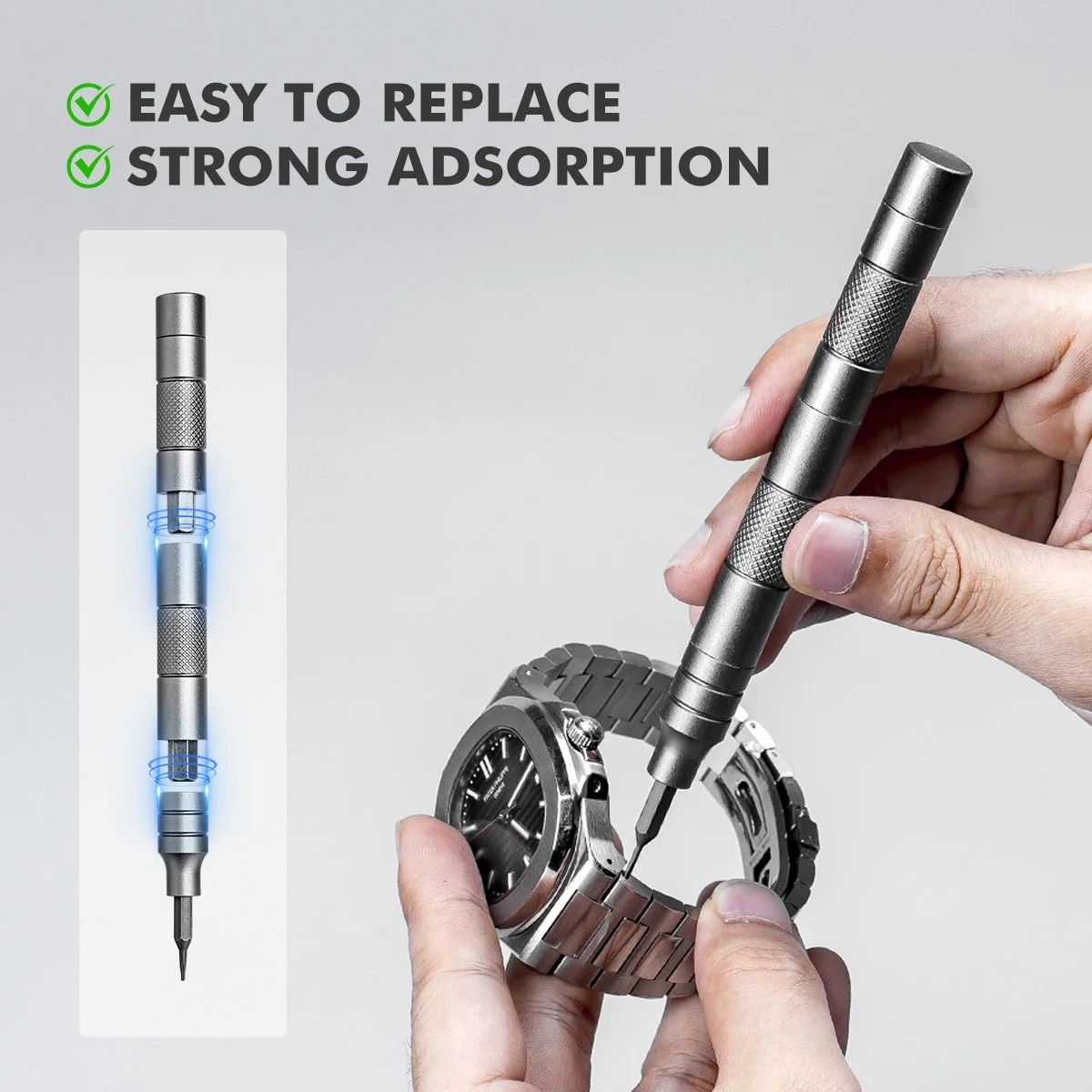 64-in-1 Precision Ratchet Screwdriver Set with Magnetic Bits