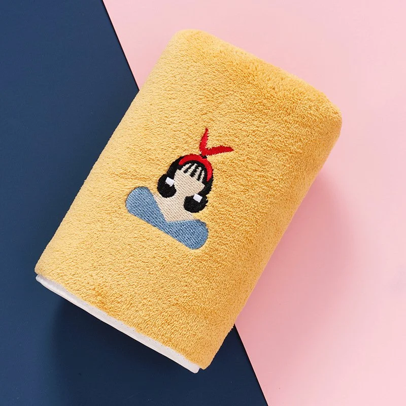 Luxury Microfiber Bath & Face Towel Set – Soft, Absorbent, Embroidered