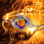 Adjustable Phoenix Angel Women's Cuff Bracelet – Symbol of Luck & Renewal
