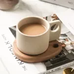 Vintage Handmade Ceramic Coffee Mug Set – Exquisite Modern Tea & Coffee Cup