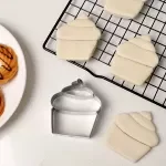 Stainless Steel Cookie & Ice Cream Mold Set – Festive Bakeware Tool