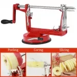3-in-1 Spiral Apple Peeler, Corer, and Slicer – Kitchen Tool for Fruits & Vegetables