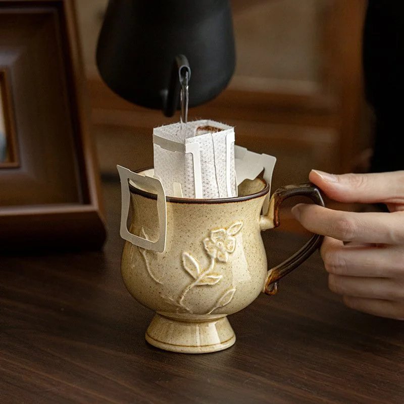 Medieval Relief Ceramic Mug