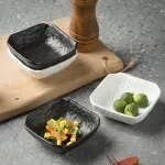 Square Ceramic Sauce Dish