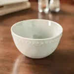 Premium Ceramic Noodle and Salad Bowl – Retro Style Porcelain Tableware