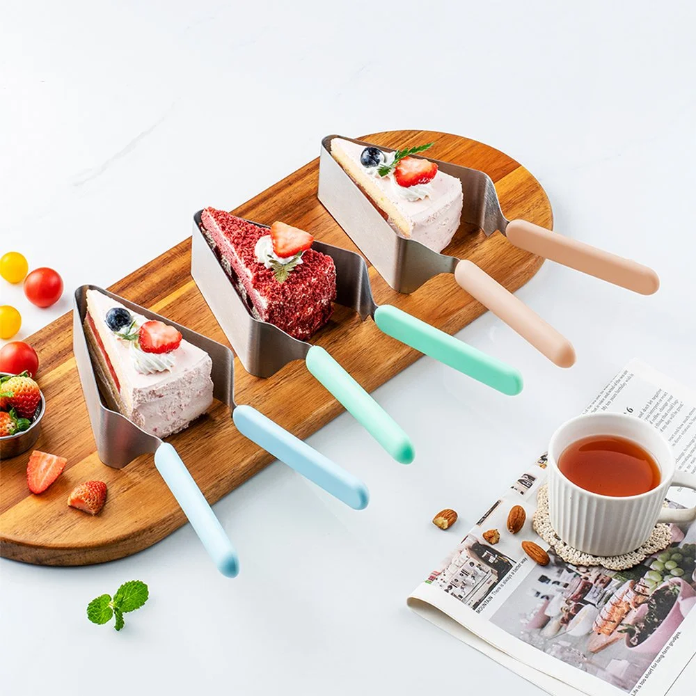 Stainless Steel Triangular Cake Cutter and Lifter
