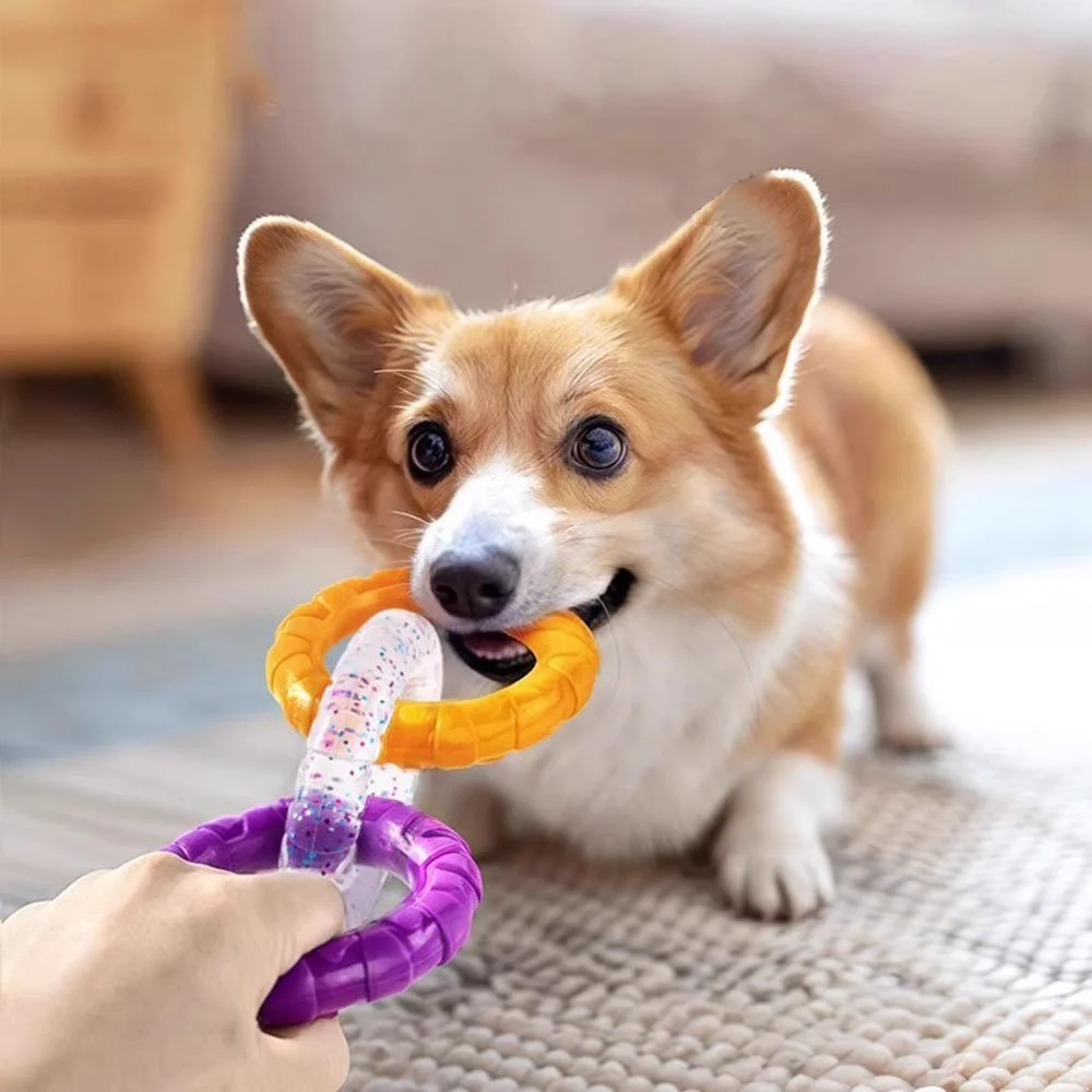 Durable Puppy Tug Toy – Chew Resistant Plush for Teething & Interactive Play