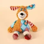 Plush Animal Squeaky Chew Toy for Dogs – Bite Resistant & Interactive