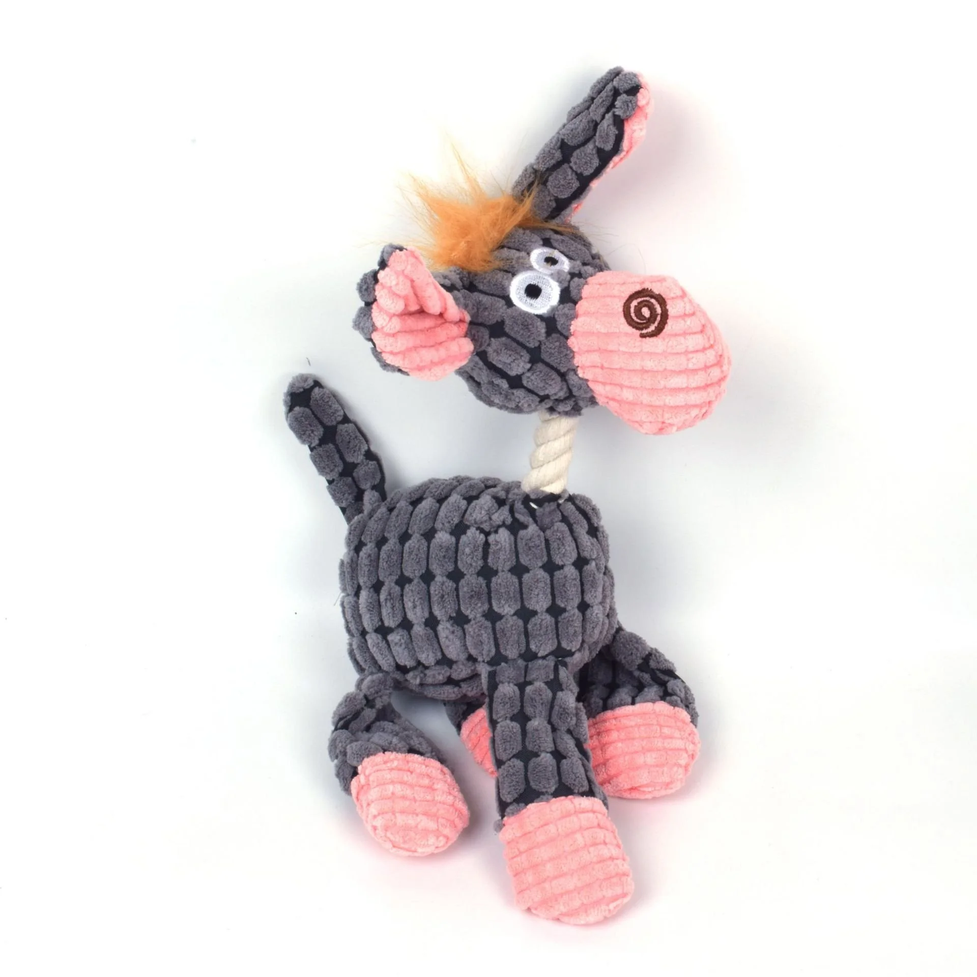 Interactive Plush Dog Toy with Voice for Puppies – Chew & Companionship Play